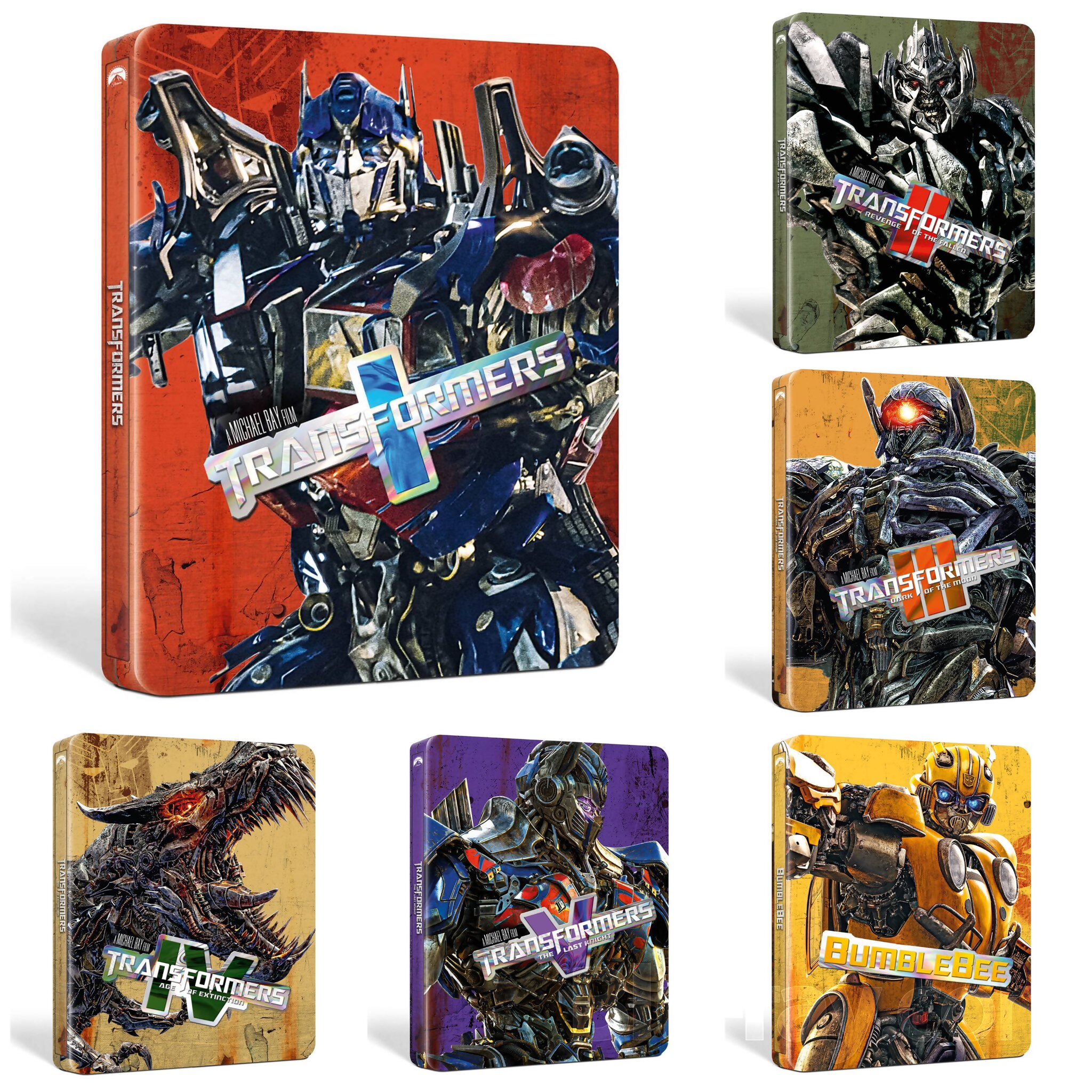 Transformers Ultimate 4K Steelbook Collection 6 Movies 12 Disc Set Coming Soon